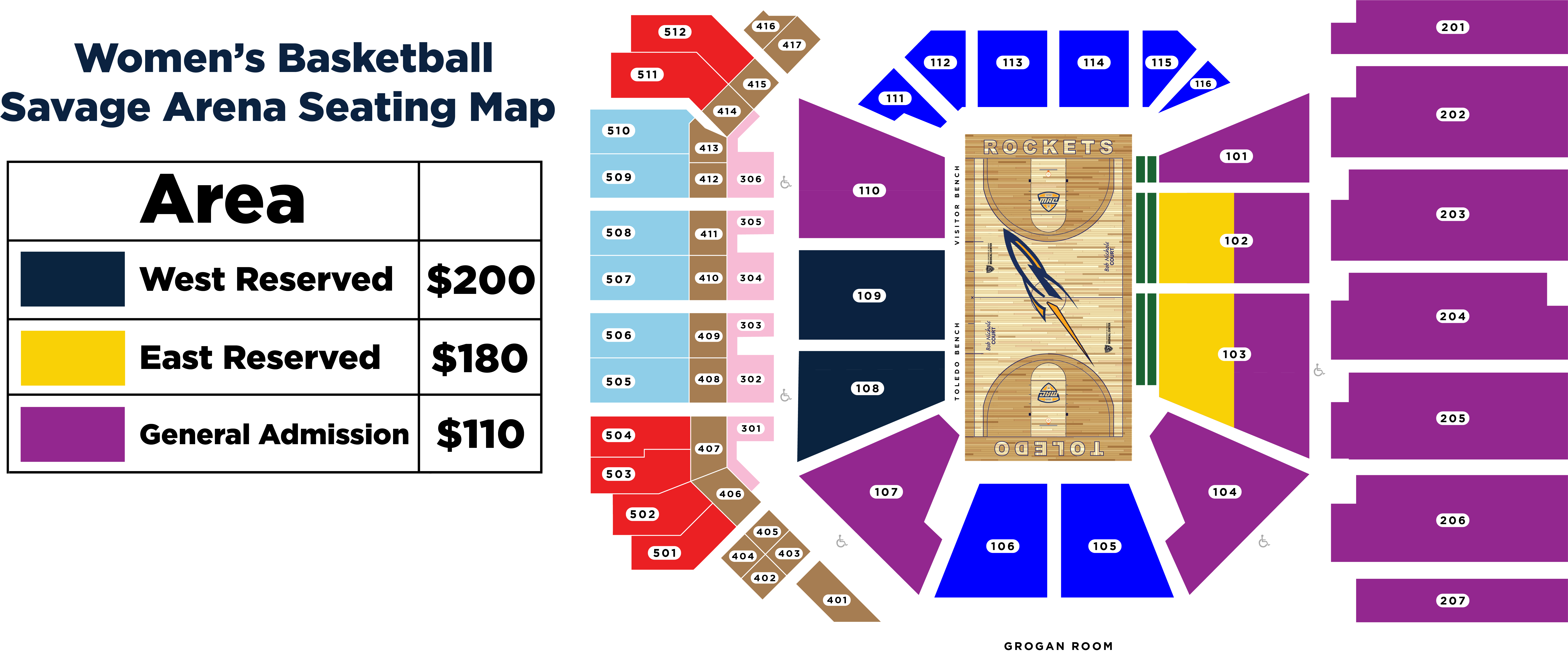 Lower Reserved: $165, General Admission: $99